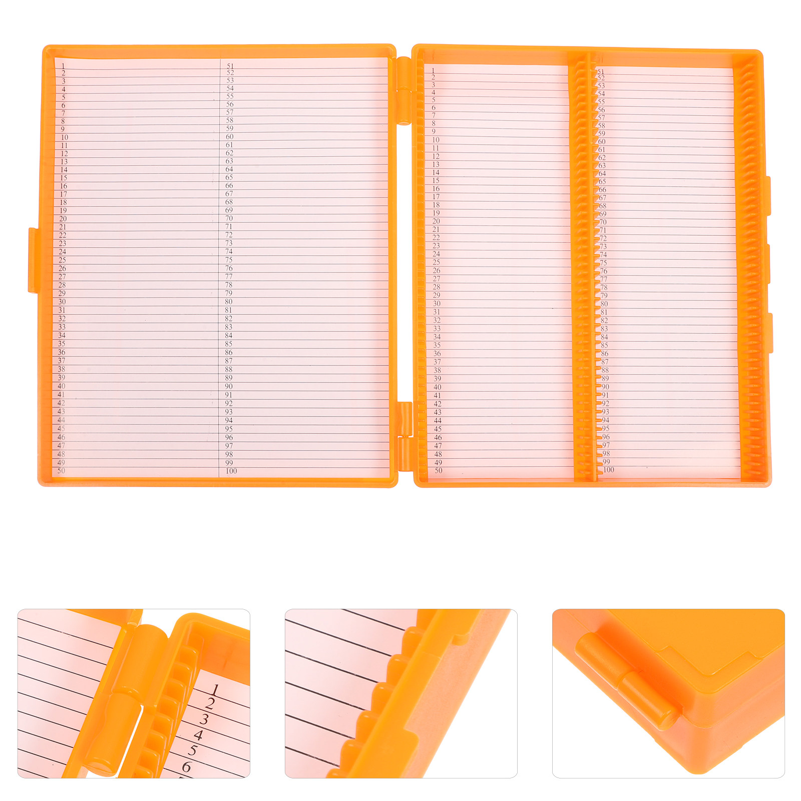Pathology Slide Storage - 100-Piece Microscope Slide Boxes Pathology Slide