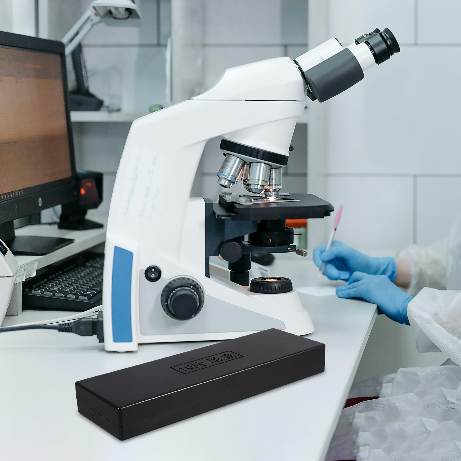 Pathology Slide Storage - Laboratory Pathology Slide Storage Box Transparent