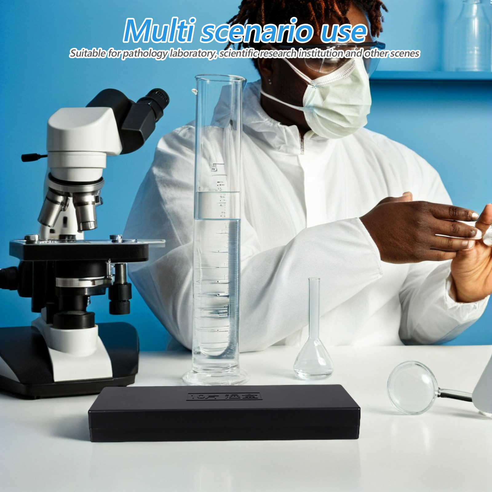 Pathology Slide Storage - Laboratory Transparent White Pathology Slide Storage
