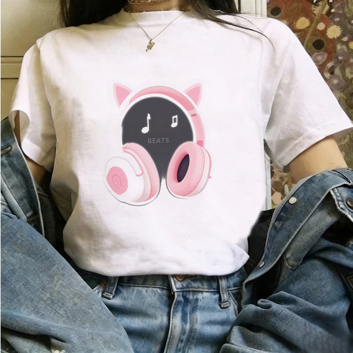 Medical Lab Study - T-Shirt Woman Microscope Science Laboratory Research