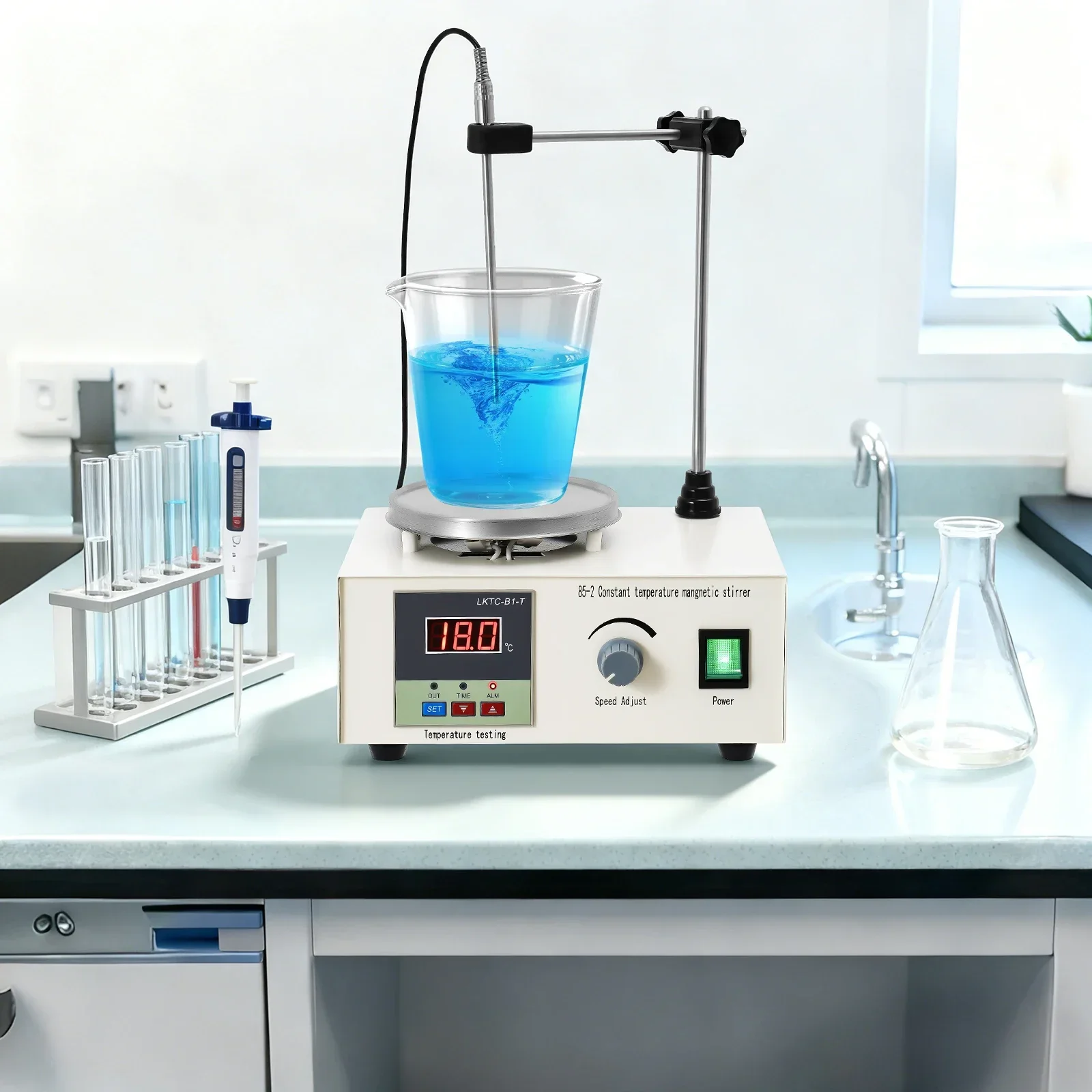 2000ml Magnetic Stirrer With H - Magnetic Stirrer Hotplate reseña y precio