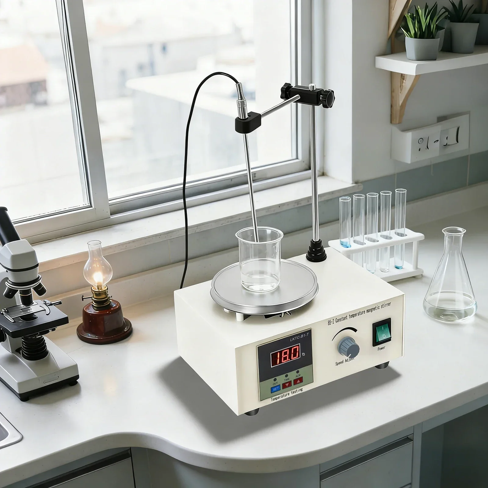 2000ml Magnetic Stirrer With H - Magnetic Stirrer Hotplate reseña y precio