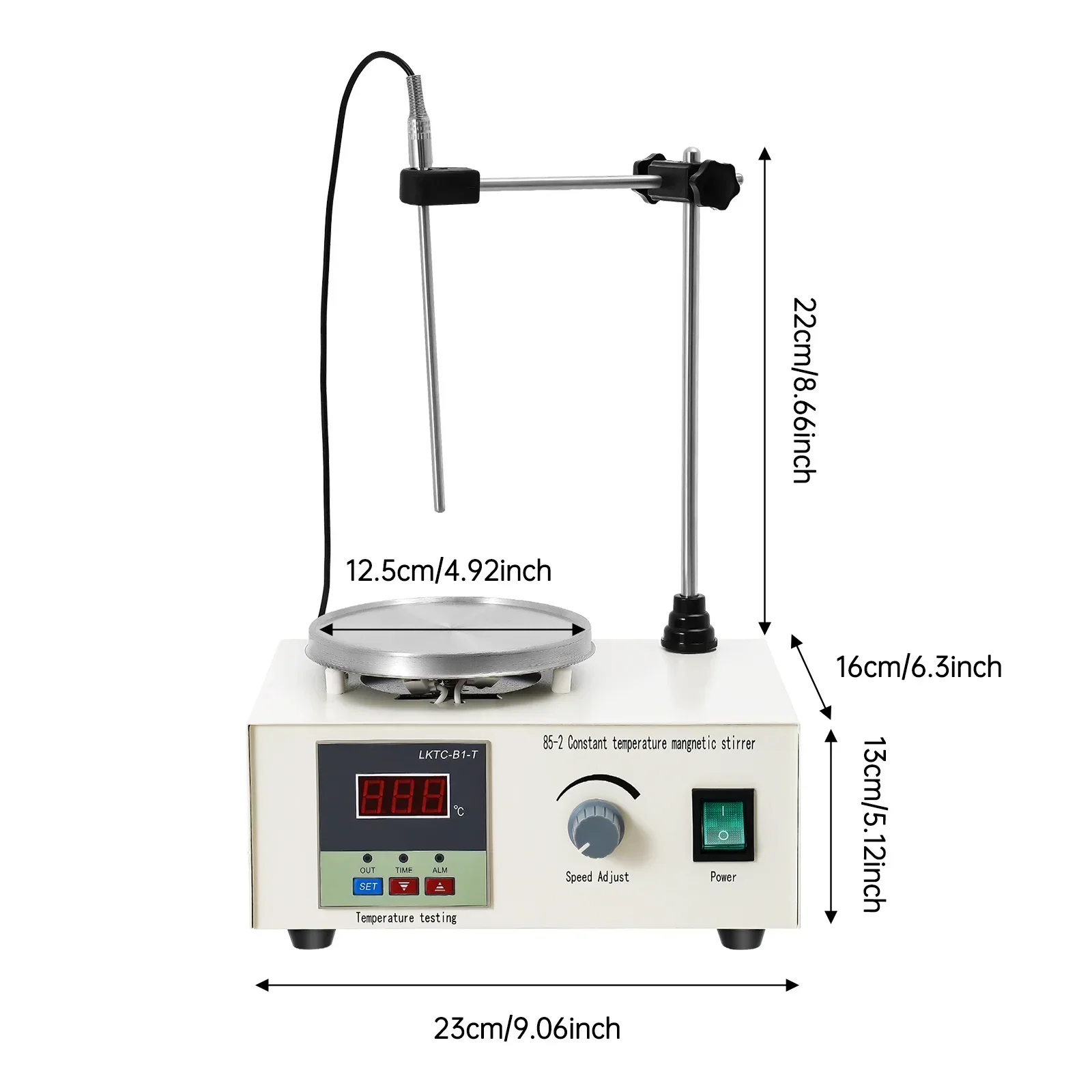 2000ml Magnetic Stirrer With H - Magnetic Stirrer Hotplate reseña y precio