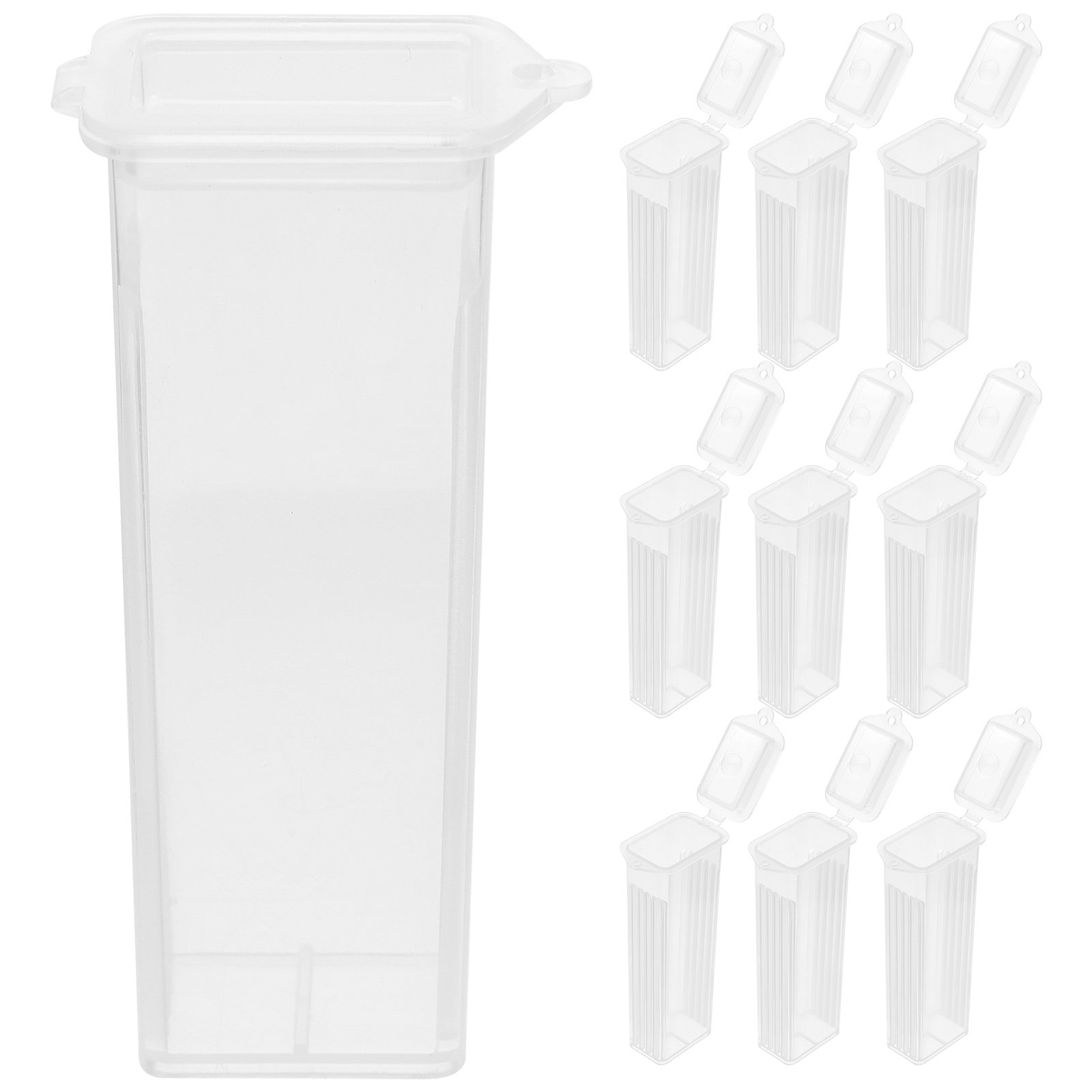 10Pcs Slides Case PP Sturdy Pa - Pathology Slide Storage reseña y precio