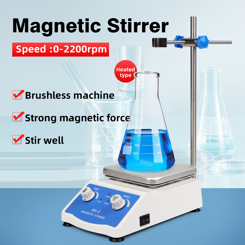 Heating Magnetic Stirrer Mixer - Magnetic Stirrer Hotplate reseña y precio