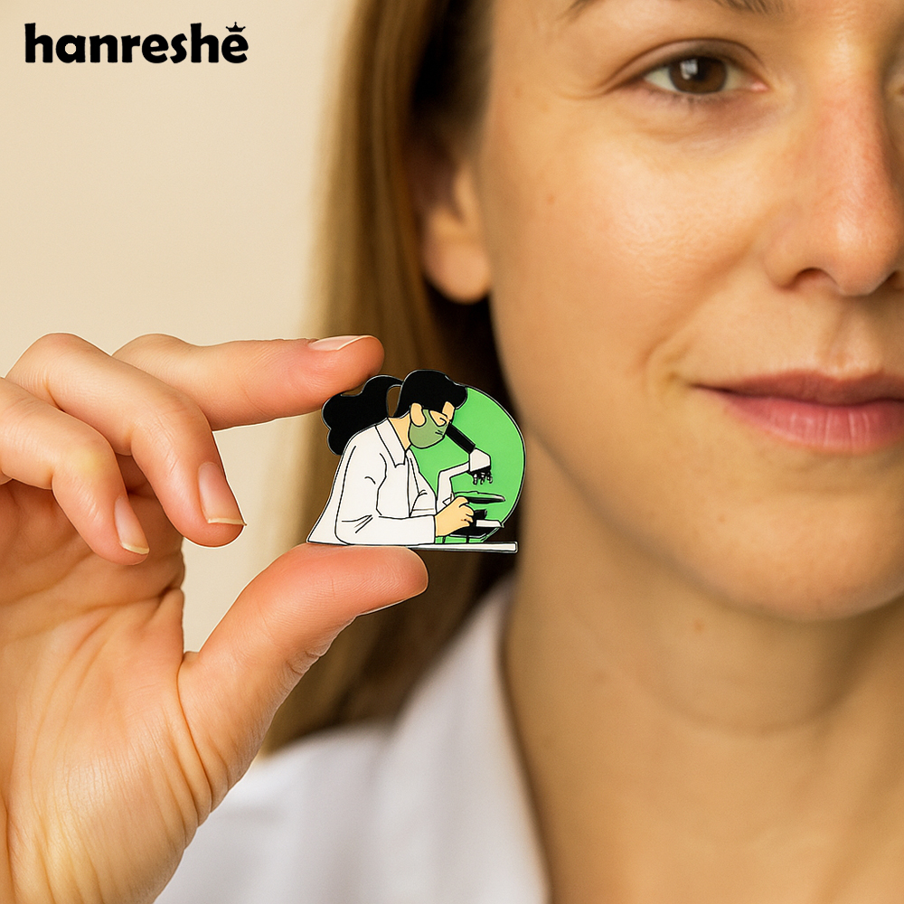 Hanreshe Lab Scientist Enamel  - Medical Laboratory Scientist reseña y precio