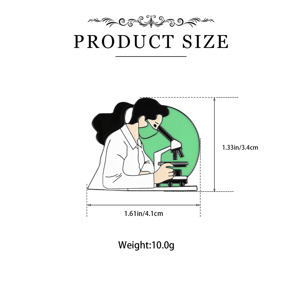 Hanreshe Lab Scientist Enamel  - Medical Laboratory Scientist reseña y precio