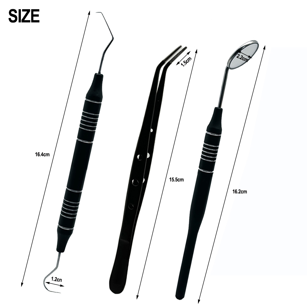 5pcs Dental Double Ended Mouth - Dental Mirror Probe reseña y precio