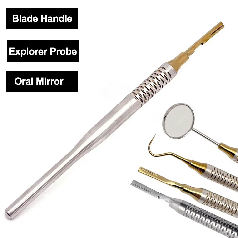 1Pc Stainless Steel Dental Mou - Dental Mirror Probe reseña y precio