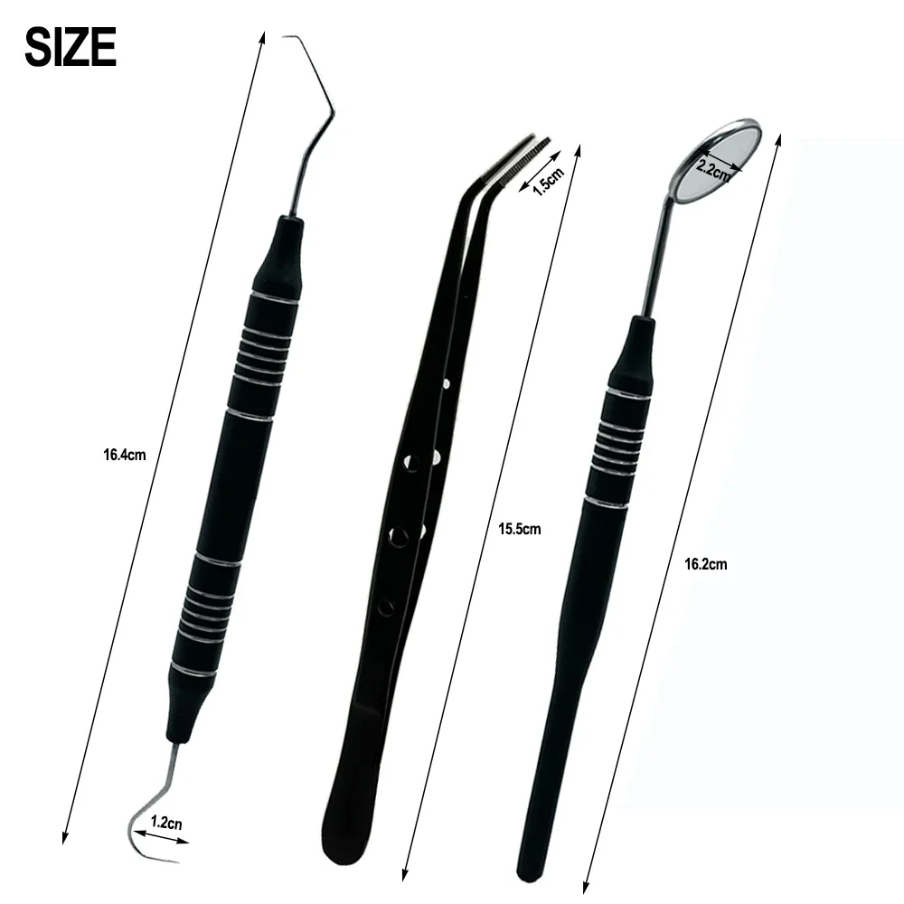 5pcs Dental Double Ended Mouth - Dental Mirror Probe reseña y precio