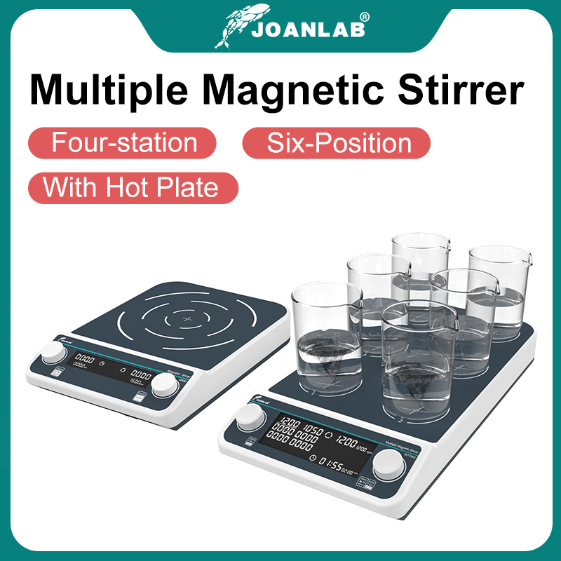 JOANLAB Multiple Magnetic Stir - Magnetic Stirrer Hotplate reseña y precio
