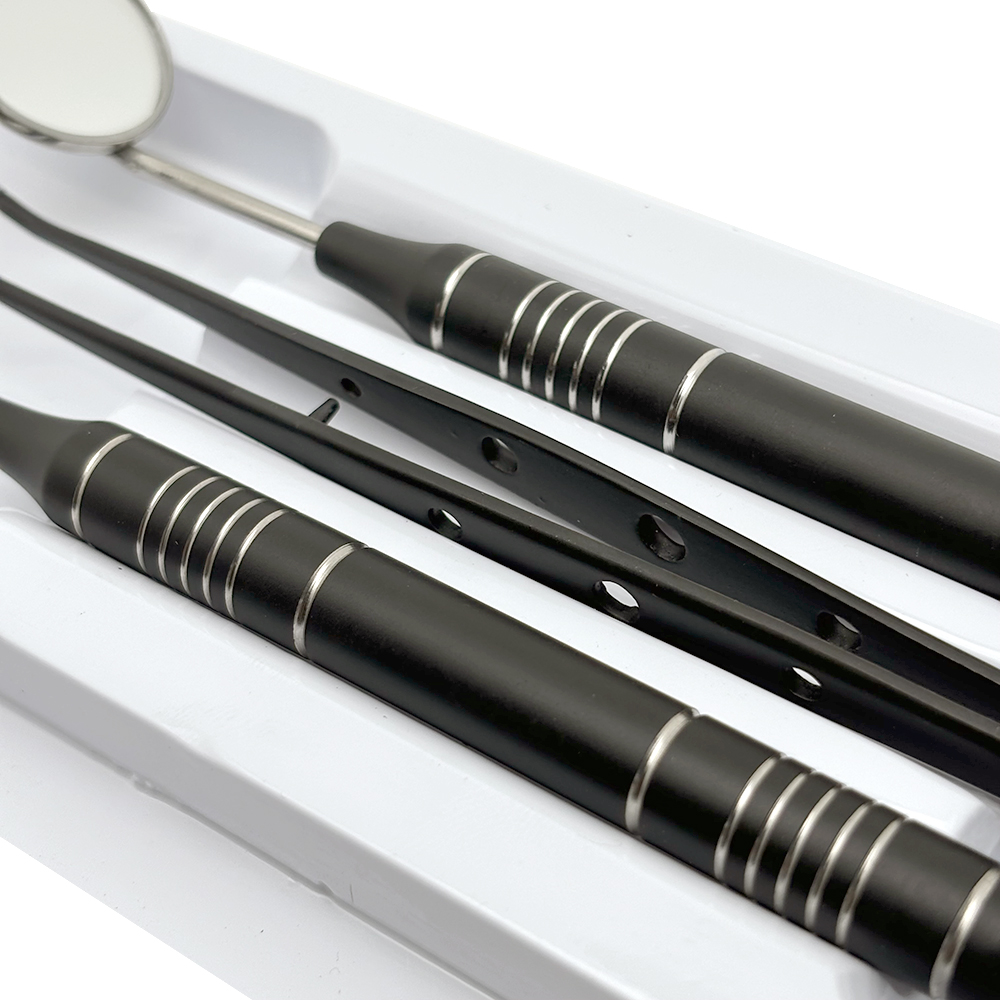 3Pcs/set Dental Mirror kit Mou - Dental Mirror Probe reseña y precio