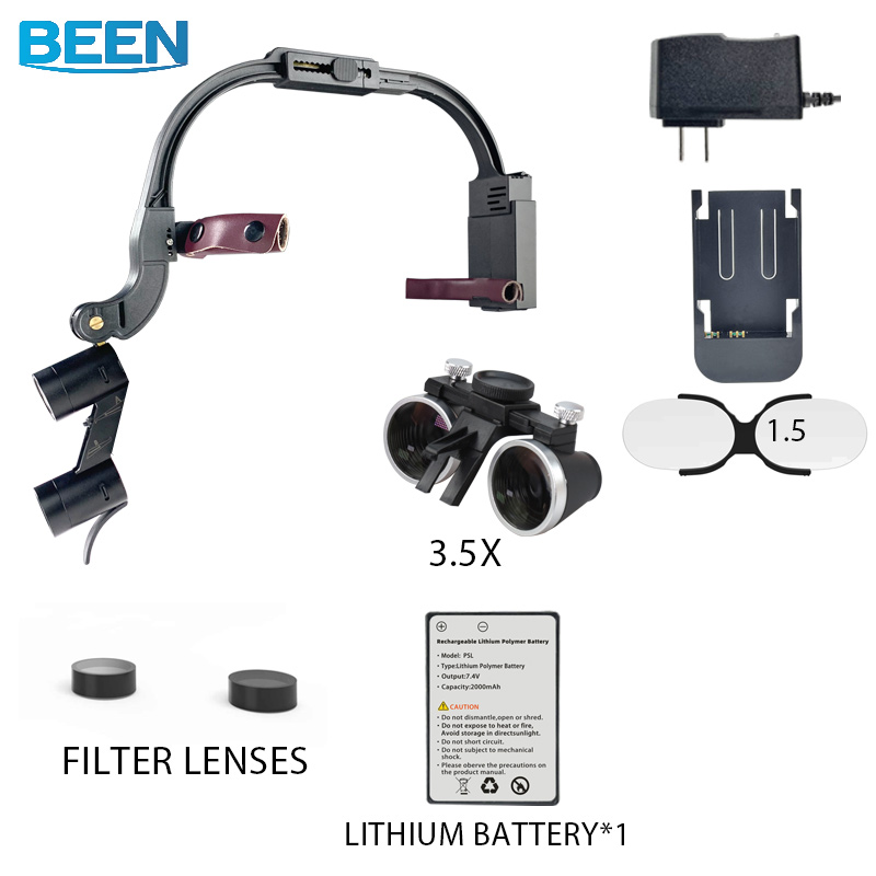 Dental LED Head Light Lamp Lou - Medical Lab Technology reseña y precio