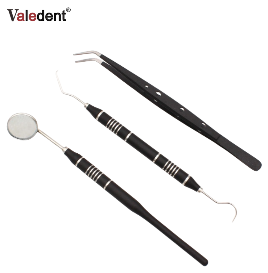 3Pcs/set Dental Mirror kit Mou - Dental Mirror Probe reseña y precio