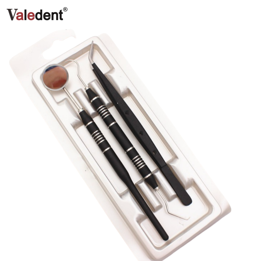 3Pcs/set Dental Mirror kit Mou - Dental Mirror Probe reseña y precio