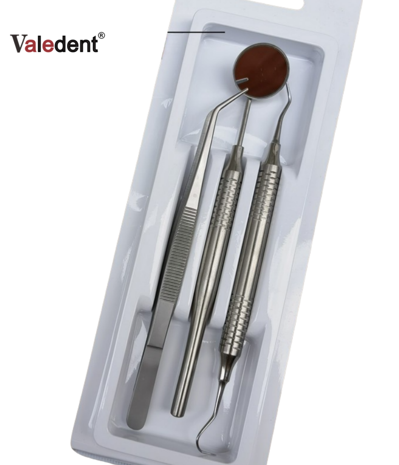 3Pcs/set Dental Mirror kit Mou - Dental Mirror Probe reseña y precio