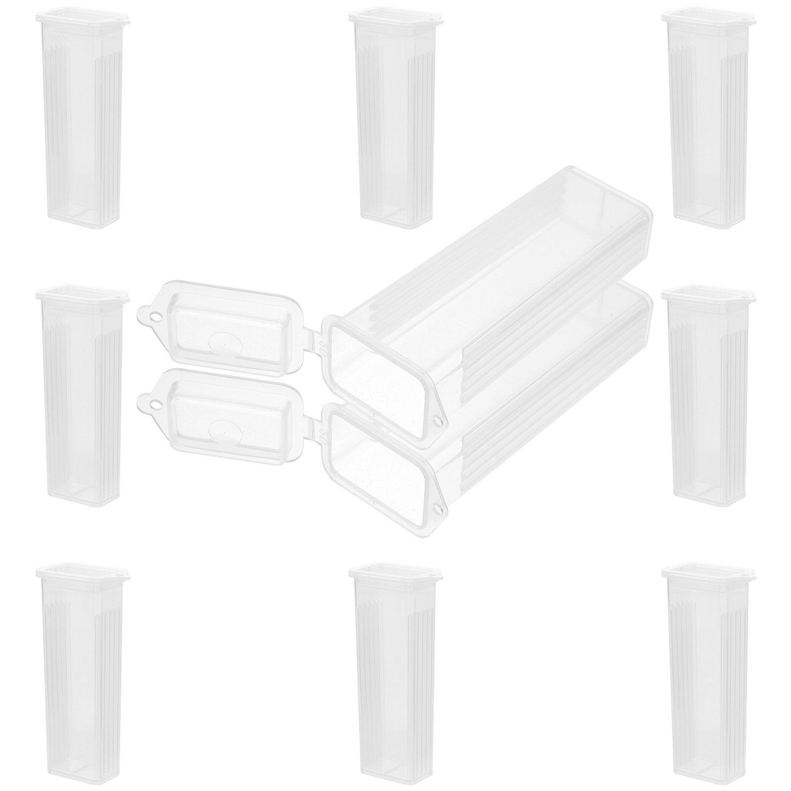 10Pcs Slide Boxes Strong PP wi - Pathology Slide Storage reseña y precio