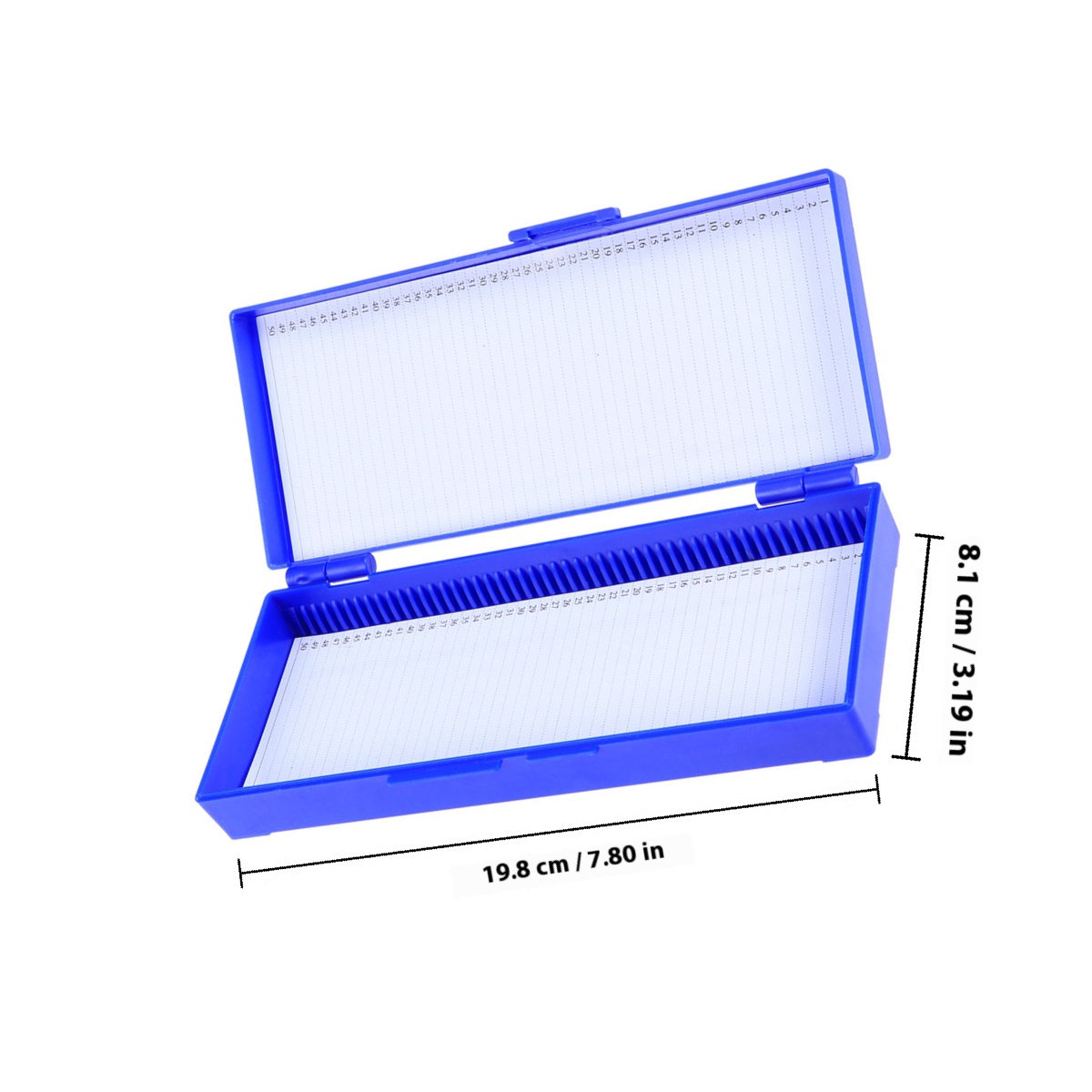 Microscope Navy Plastic Top-Hi - Pathology Slide Storage reseña y precio