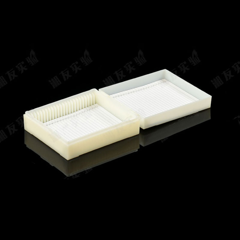 2PCS Plastic Microscope Slides - Pathology Slide Storage reseña y precio
