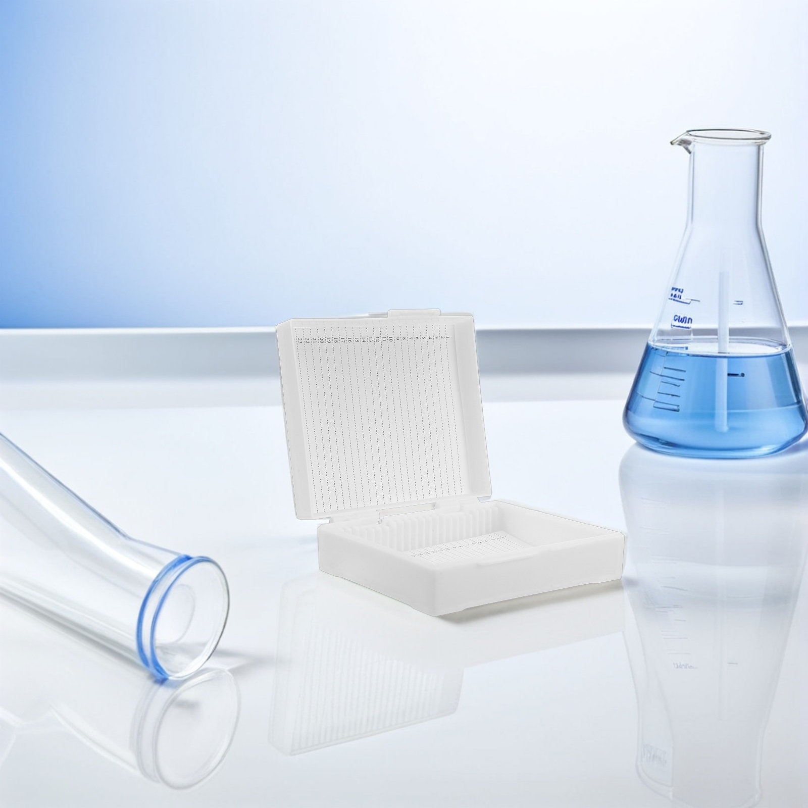 25-Slot Reusable Laboratory Sl - Pathology Slide Storage reseña y precio