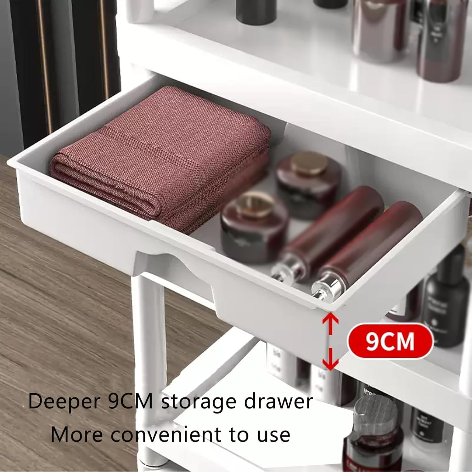 3-Tier Medical Utility Cart Wi - Medical Lab Furniture reseña y precio