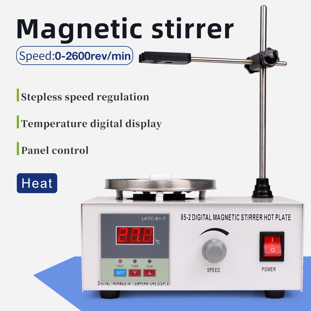 1L Hotplate Magnetic Stirrer 8 - Magnetic Stirrer Hotplate reseña y precio