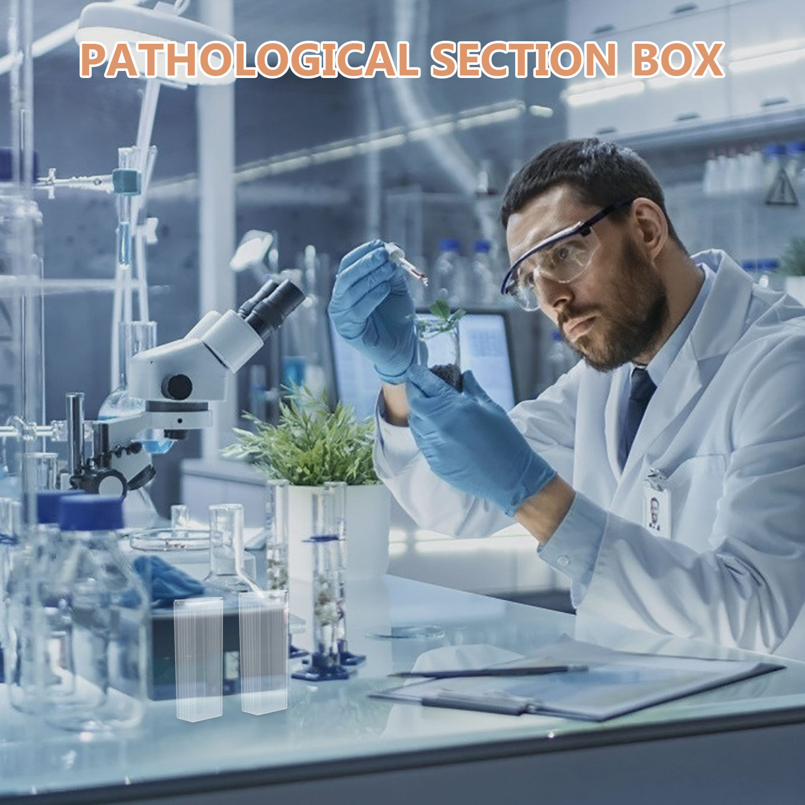 5Pcs Slide Storage Box Patholo - Pathology Slide Storage reseña y precio